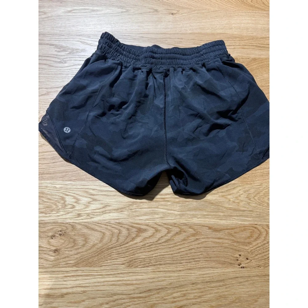 lululemon athletica Black Camo Tracker Shorts